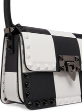 Load image into Gallery viewer, Valentino Black and White Purse
