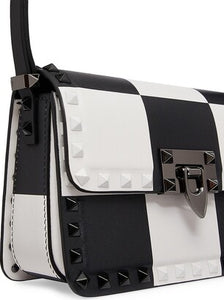 Valentino Black and White Purse